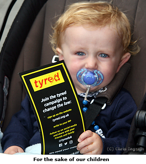 Pic: Tryed leaflet and baby