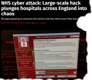 Pic: NHS cyber attack