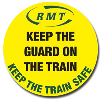 Pic: RMT Keep Guards campaign