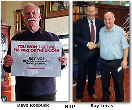 Pic: RIP Dave Roebuck and Ray Lucas