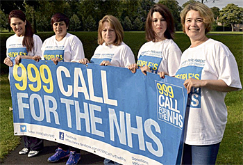 Pic: Jarrow NHS Marchers 2014