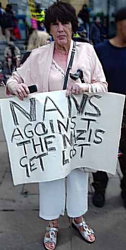 Pics: Nans Against Nazis
